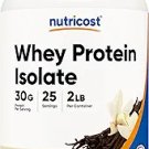 Nutricost Whey Protein Isolate Powder (Vanilla) 2LBS Nutricost Whey Protein Isolate Powder (Vanilla) 2LBS