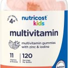 Nutricost Kids Multivitamin Gummies 120 Servings (Mixed Berry Flavored Nutricost Kids Multivitamin Gummies 120 Servings (Mixed Berry Flavored