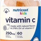 Nutricost Kids Vitamin C Gummies (250mg), 120 Gummies - Natural Flavors, Nutricost Kids Vitamin C Gummies (250mg), 120 Gummies - Natural Flavors,
