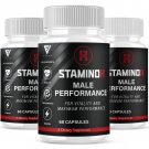 (3 Pack) Staminox Premium Performance Supplement, Staminox Pills (180 Capsules)