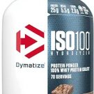 Dymatize ISO100 Whey Protein Powder Isolate, Fudge Brownie, 25g of Protein, 5 Pound