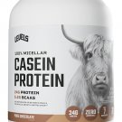 Levels 100% Micellar Casein Protein, Hormone Free, Chocolate, 2LB | 24G of protein