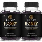 (2 Pack) Brain Honey Advanced With Manuka Honey, Brain Honey Gummy (60 Gummies) (2 Pack) Brain Honey Advanced With Manuka Honey, Brain Honey Gummy (60 Gummies)