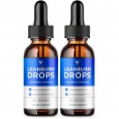 (2 Pack) Lean Burn Drops Weight Formula, Lean Burn Drops Support (4oz) (2 Pack) Lean Burn Drops Weight Formula, Lean Burn Drops Support (4oz)