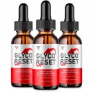 (3 Pack) Glyco Reset Drops, GlycoReset Premium Blood Support Supplement (6oz)