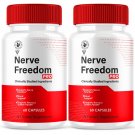 (2 Pack) Nerve Freedom Pro Capsules NerveFreedom Pro Supplement (120 Capsules)