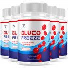(5 Pack) Gluco Freeze Blood Health Support, GlucoFreeze Pills (300 Capsules) (5 Pack) Gluco Freeze Blood Health Support, GlucoFreeze Pills (300 Capsules)