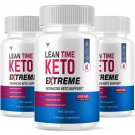 (3 Pack) Lean Time Keto Extreme Support, LeanTime Keto Advanced (180 Capsules)