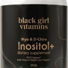 Black Girl Vitamins Inositol Supplement, 2000mg Myo + 50mg D-Chiro, Vegan Capsules Black Girl Vitamins Inositol Supplement, 2000mg Myo + 50mg D-Chiro, Vegan Capsules