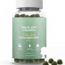 Black Girl Vitamins Calm Girl Ashwagandha + Zinc Gummies Stress Support,