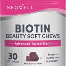NeoCell Biotin Beauty Soft Chews | 30 Chewables | 10000mcg | Hair, Skin & Nails
