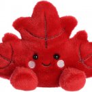 Aurora Palm Pals 6" Fall Maple Leaf Adorable Plush | Bean-filled understuffed bodies