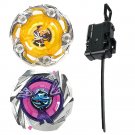 Beyblade X Starter UX-15 Shark Scale & UX-03 Wizard Rod Gyro Toy W/Launcher Gift Beyblade X Starter UX-15 Shark Scale & UX-03 Wizard Rod Gyro Toy W/Launcher Gift