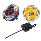 Beyblade UX‑03 Wizard‑Rod UX‑11 Impact Drake Alloy Gyro Burst STARTER w Launcher