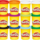 Play-Doh Jewel Colors Bulk 12-Pack of 4-Ounce Cans
