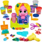 Play-Doh Hair Stylin' Salon Playset with 6 Cans, Pretend Play Toys for Girls and Boys Ages 3