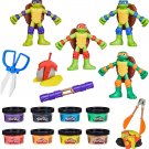 Play-Doh Teenage Mutant Ninja Turtles Cowabunga Creations Bendy 4 Inch Action Figures Set Play-Doh Teenage Mutant Ninja Turtles Cowabunga Creations Bendy 4 Inch Action Figures Set
