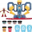 Play-Doh Marvel Iron Man Armor Maker Lab Playset with Lights and Sounds,