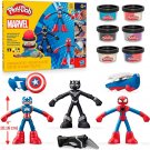 Play-Doh Marvel Hero Adventure Playset, 3 Marvel Action Figures with Wearable Tools, Play-Doh Marvel Hero Adventure Playset, 3 Marvel Action Figures with Wearable Tools,