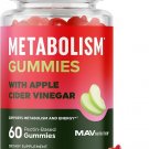 Metabolism Gummies with Apple Cider Vinegar, Energy & Digestion Support | Lean Body Mass Support, Metabolism Gummies with Apple Cider Vinegar, Energy & Digestion Support | Lean Body Mass Support,