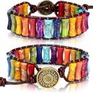 Kenning 2 Pcs 7 Chakra Healing Bracelets for Women Inspirational Gifts Handmade Natural Kenning 2 Pcs 7 Chakra Healing Bracelets for Women Inspirational Gifts Handmade Natural