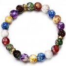 Healing Crystals Bracelet Handmade Natural Gemstones Beads Elastic Natural Stone Yoga Healing Crystals Bracelet Handmade Natural Gemstones Beads Elastic Natural Stone Yoga