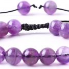 Massive Bead Natural Crystal Healing Bracelet,8mm Round Beads Stones Handmade Adjustable Massive Bead Natural Crystal Healing Bracelet,8mm Round Beads Stones Handmade Adjustable