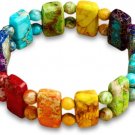 Yomisa Boho Beaded Bracelets for Women,Natural Chakra Turquoise Stone Jasper Bead Bracelet Yomisa Boho Beaded Bracelets for Women,Natural Chakra Turquoise Stone Jasper Bead Bracelet