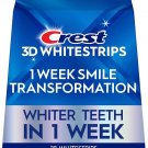 Crest 3DWhitestrips 1 Week Smile Transformation At-Home Teeth Whitening Kit, 14 Treatments, Crest 3DWhitestrips 1 Week Smile Transformation At-Home Teeth Whitening Kit, 14 Treatments,