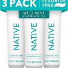 Native Fluoride Free Toothpaste, Whitening - for Adult, Kids 2+ Oral Care - Native Fluoride Free Toothpaste, Whitening - for Adult, Kids 2+ Oral Care -