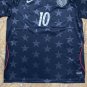 Men's Christian Pulisic #10 Black USA Home Fully Stitched World Cup 2026 S-3XL