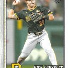 Nick Gonzales 2026 Topps #119 Pittsburgh Pirates Baseball Card