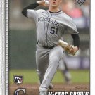 McCade Brown 2026 Topps Rookie #595 Colorado Rockies Baseball Card McCade Brown 2026 Topps Rookie #595 Colorado Rockies Baseball Card