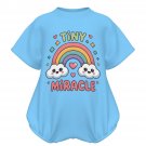 Tiny Miracle Baby Short-Sleeve Romper