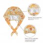 Fall Nurse Seamless Pattern Scrub Cap
