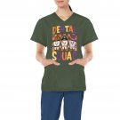 Halloween Dental Squad Scrub Top