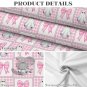 Breast Cancer Awareness Ghost Rectangular Tablecloth 70x55 inch