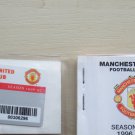 1996-97 Season Manchester United Football Club Used Season Ticket Booklet/Pass