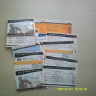 2004/05 - 2008/09 Seasons, 16 Wolverhampton Wanderers (Wolves), Football Match Ticket stubs.