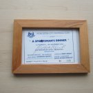 Gordon Banks Stoke City England Footballer "A Sportsman's Dinner", 1990s Signed & Framed.