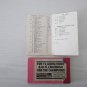 West Ham United Football Club Used Season Ticket Booklet/ Pass, 1981-82 Season.