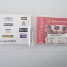 Manchester United Football Club Used Season Ticket Booklet/Pass. 2000-2001 Season.