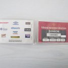 Manchester United Football Club "JUNIOR" Used Season Ticket Booklet/Pass. 1999-2000 Season.