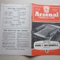 1956-57 Arsenal v West Bromwich Albion Football Match Programme, Souvenir