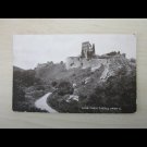 Corfe Castle, Dorset, United Kingdom. Genuine, Original, Postcard.