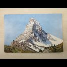 Das Matterhorn, Switzerland, Genuine, Original, Postcard.