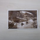 The Coracle Men, Carmarthenshire, South West Wales, United Kingdom, Real Photo RPPC Postcard.