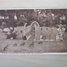 The Ruined Tanglewood Abbey The Model Village, West Cliff, Ramsgate, UK. Genuine, Original.