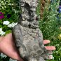 Ganesha Mudra Blessing Hand Statue Incense burner cast Lava stone Bali art