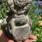 Ganesha Mudra Blessing Hand Statue Incense burner cast Lava stone Bali art